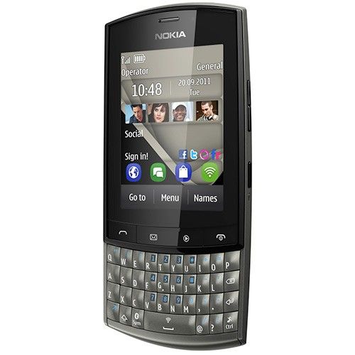 Nokia Asha 303 Processador de 1GHz, Wi-Fi, 3G